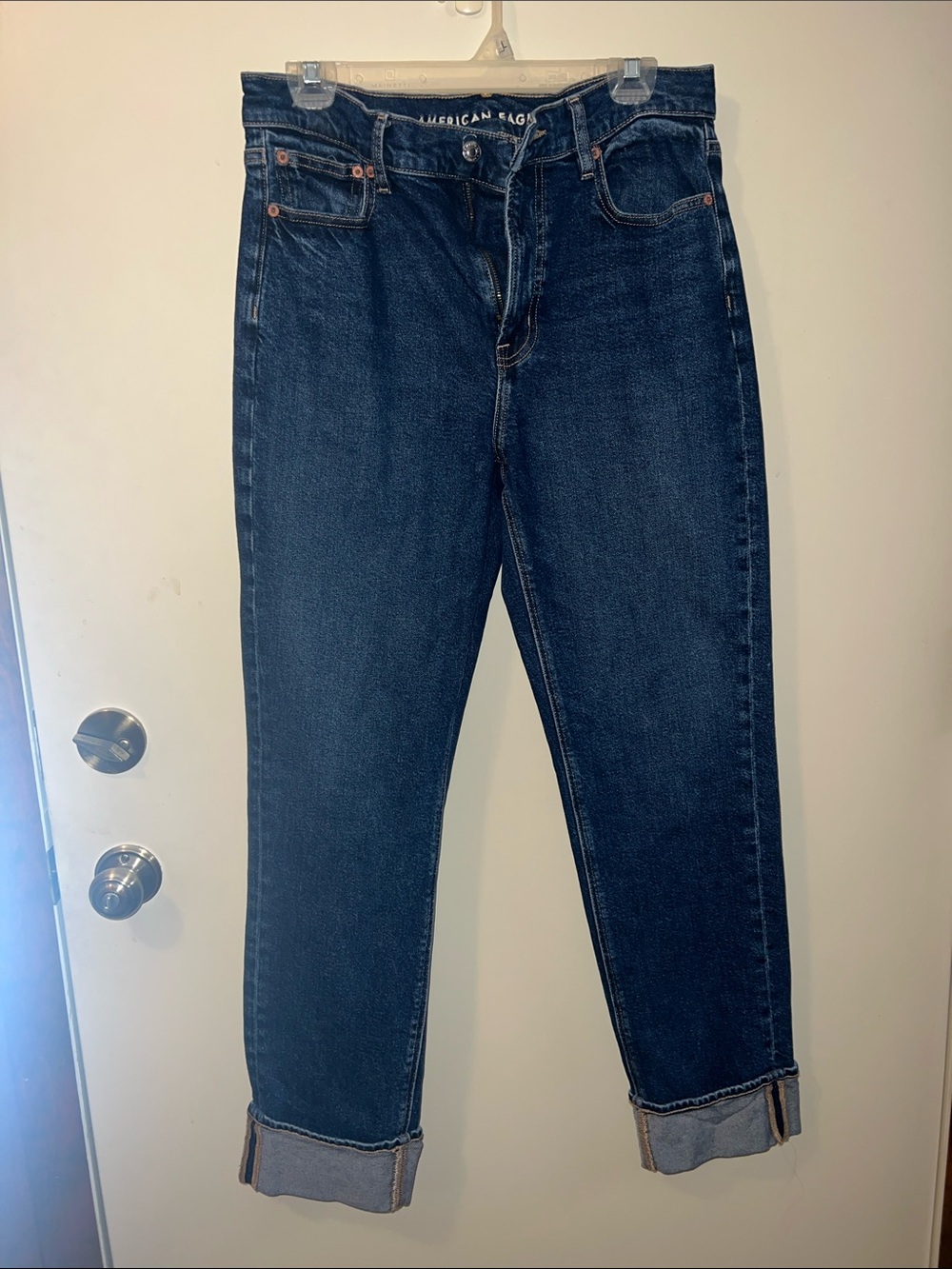 American Eagle Outfitters High Rise Dark Blue Jeans
